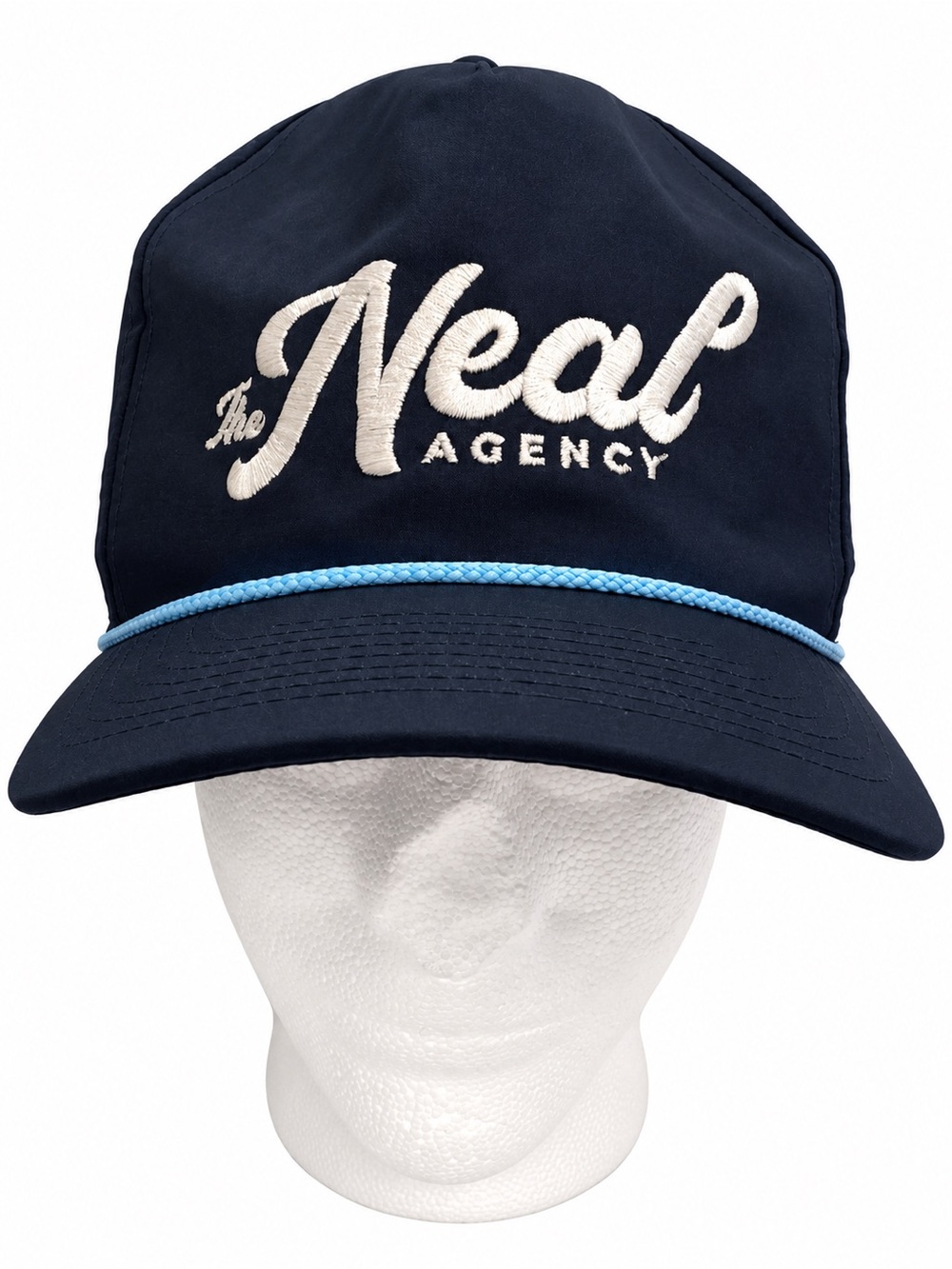 The Neal Agency Nashville Imperial Navy Rope Snapback Hat